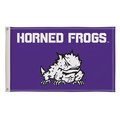 Showdown Displays Showdown Displays 810003TCU-001 3 x 5 ft. TCU Horned Frogs NCAA Flag - No.001 810003TCU-001